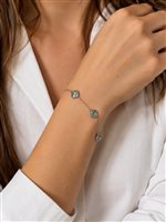Bracciale Vidali Gioielli Donna in Argento Acquamarina sintetica BRAR-113-34 - BRAR-113-34